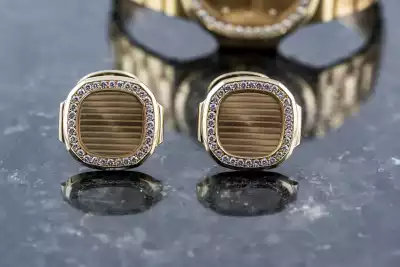 Patek Philippe rare Nautilus 3800 matching Cufflinks with Ref. 9038J photo 5