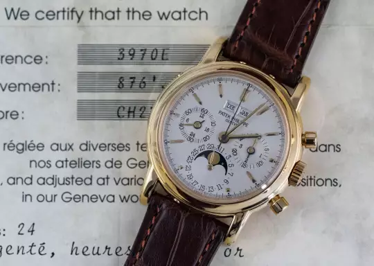 Patek Philippe Perpetual Calendar Chronograph 3970 3. Series Full Set photo 11