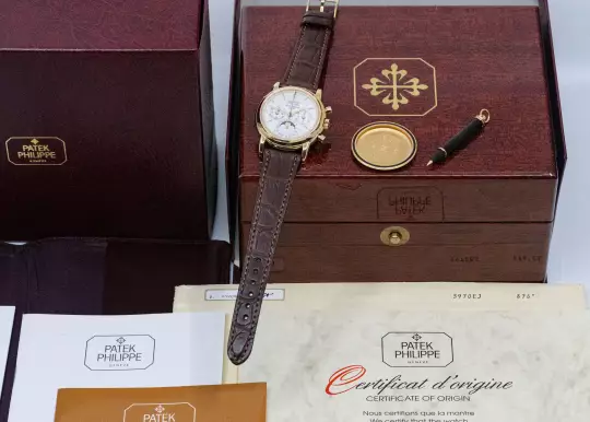 Patek Philippe Perpetual Calendar Chronograph 3970 3. Series Full Set photo 15