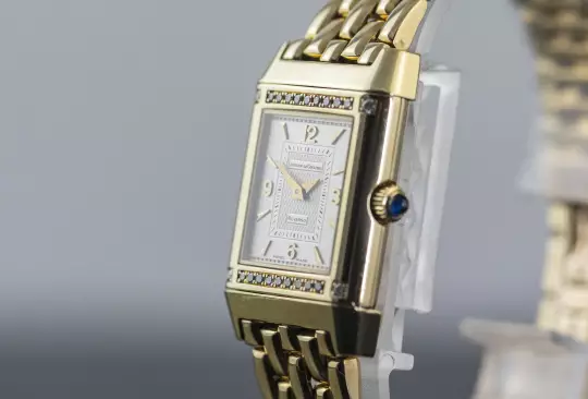 Jaeger-LeCoultre Lady Reverso Joaillerie Diamond 267.1.86  Yellowgold Full Set  photo 9
