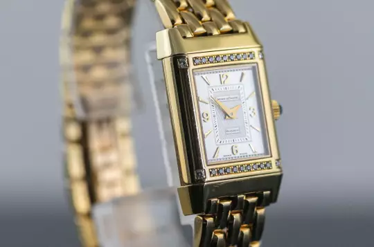 Jaeger-LeCoultre Lady Reverso Joaillerie Diamond 267.1.86  Yellowgold Full Set  photo 11