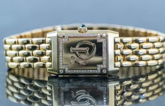 Jaeger-LeCoultre Lady Reverso Joaillerie Diamond 267.1.86  Yellowgold Full Set  photo 13