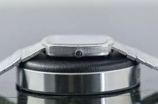 Piaget TV Screen Clous De Paris very rare 12427 A 4 Lapis Lazuli dial white gold photo 5