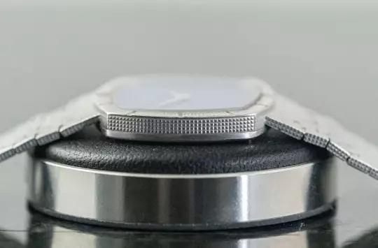 Piaget TV Screen Clous De Paris very rare 12427 A 4 Lapis Lazuli dial white gold photo 6