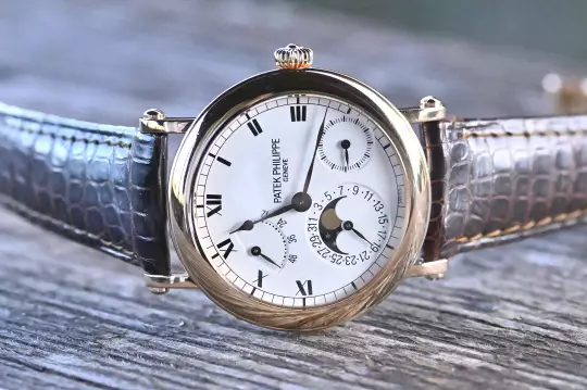 Patek Philippe Officier small Complication 5054 Rose gold German Full Set  photo 15