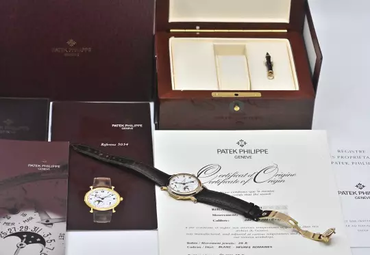 Patek Philippe Officier small Complication 5054 Rose gold German Full Set  photo 17