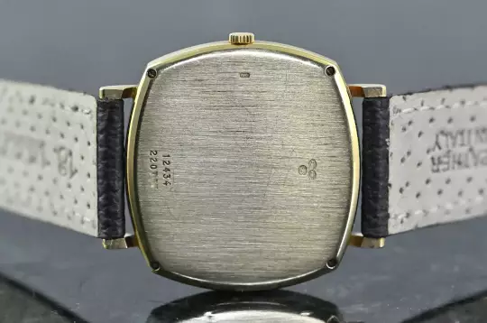 Piaget very rare TV Screen 12434 perfect Lapis Lazuli dial Yellowgold photo 10