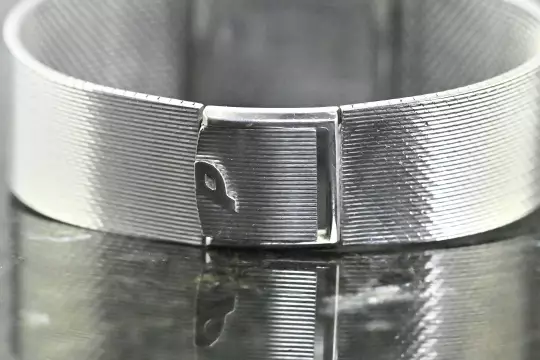 Piaget rare Vintage Protocole 9154 MOP / Onyx Dial orig. whitegold bracelet photo 11