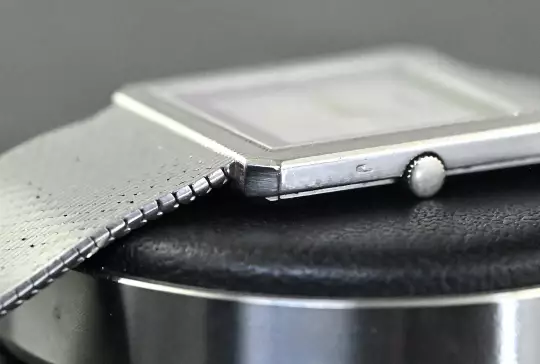 Piaget rare Vintage Protocole 9154 MOP / Onyx Dial orig. whitegold bracelet photo 6