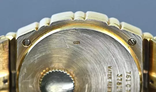 Piaget very rare Vintage Polo 761 C 701 Quartz Yellowgold photo 7