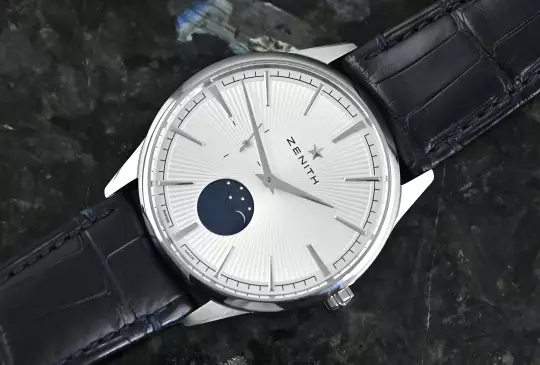 Zenith Elite Moonphase 03.3100.692/01.C922 Steel Full Set + invoice 2024 photo 13