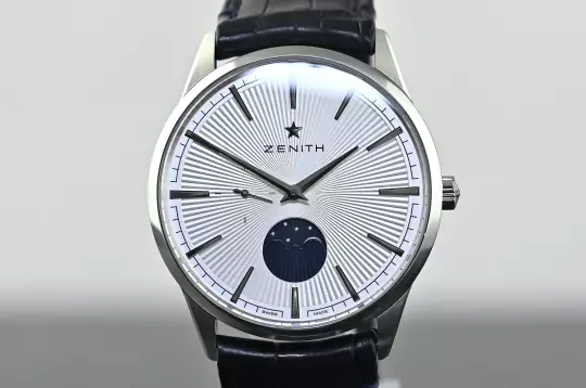 Zenith Elite Moonphase 03.3100.692/01.C922 Steel Full Set + invoice 2024 photo 7