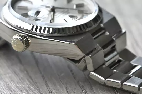 Rolex very rare Day-Date Oysterquartz 19019 white gold Collectors Full Set photo 5