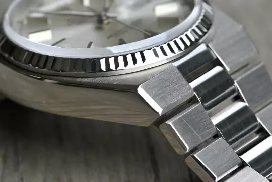 Rolex very rare Day-Date Oysterquartz 19019 white gold Collectors Full Set photo 6