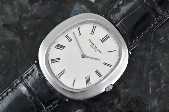 Patek Philippe Jumbo Ellipse D'Or 3589 white gold Cal. 28-255 photo 9