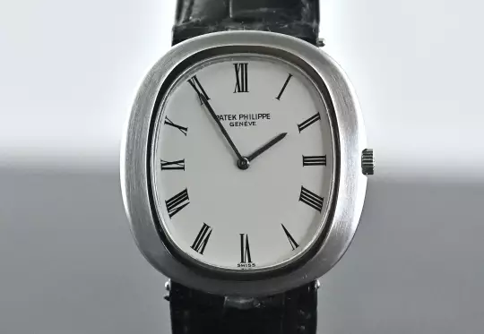 Patek Philippe Jumbo Ellipse D'Or 3589 white gold Cal. 28-255 photo 3