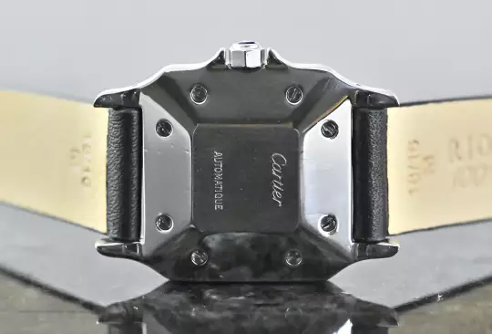 Cartier Vintage Santos Carrée 2960 Spider Dial Automatic Steel photo 3