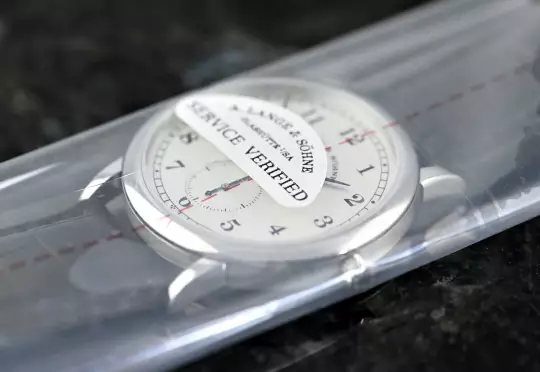 A. Lange & Söhne 1815 206.025 Platinum German Full Set Lange Service Oct. 2025 photo 10