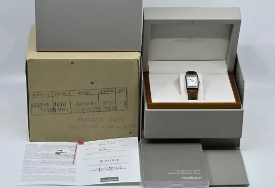 Jaeger-LeCoultre Reverso Duetto Duo 256.8.75 / Q2568402 Diamond Steel Full Set photo 3