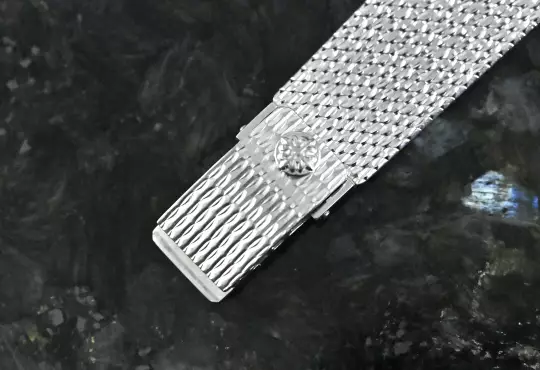 Patek Philippe Vintage Lady Dress Watch 3354 orig. white gold bracelet  photo 4