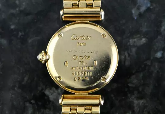 Cartier Lady Colisee 8057911 Diamond Yellowgold with orig. gold bracelet photo 3