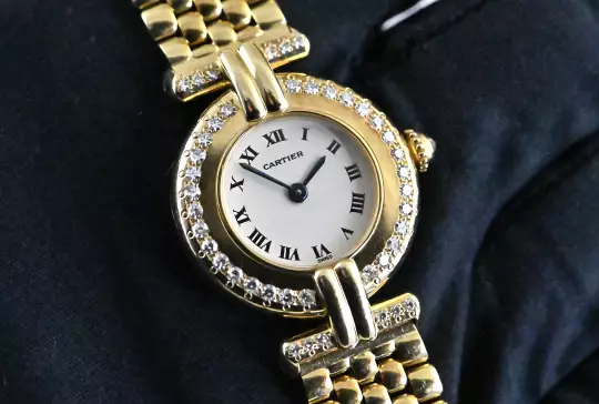 Cartier Lady Colisee 8057911 Diamond Yellowgold with orig. gold bracelet photo 4