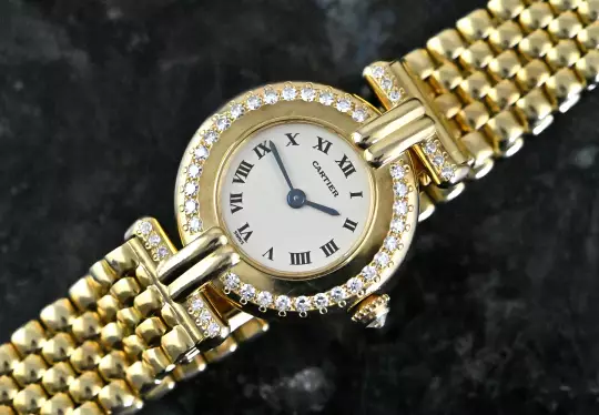 Cartier Lady Colisee 8057911 Diamond Yellowgold with orig. gold bracelet photo 1