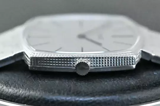 Piaget rare Vintage TV Screen 9501 Clous De Paris white gold photo 8