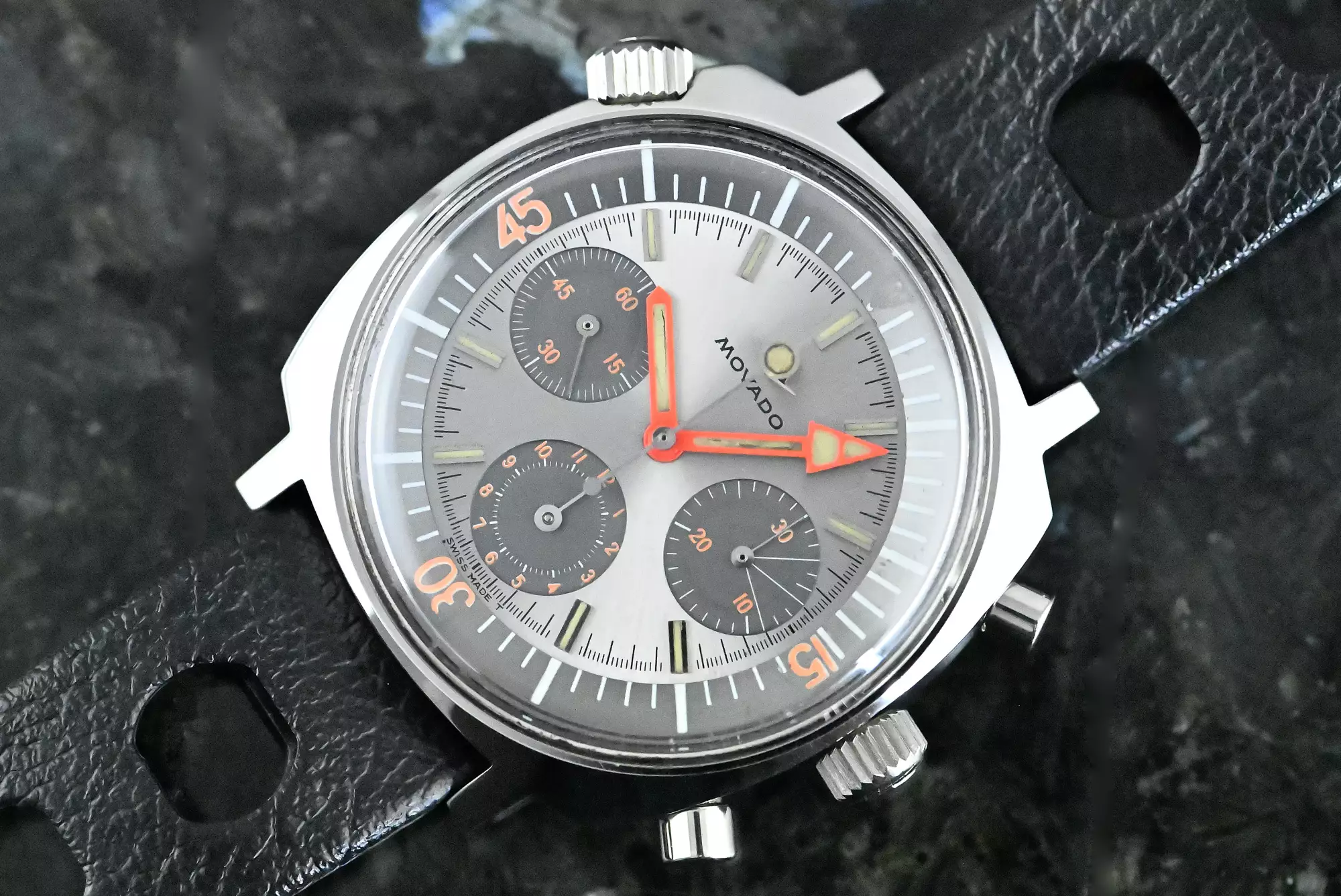 Movado are Vintage Super Sub Sea Chronograph 206-705-503 Steel