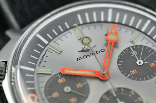 Movado are Vintage Super Sub Sea Chronograph 206-705-503 Steel photo 5