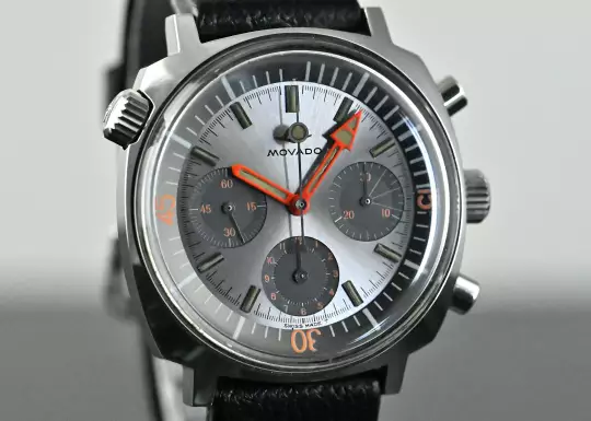 Movado are Vintage Super Sub Sea Chronograph 206-705-503 Steel photo 7