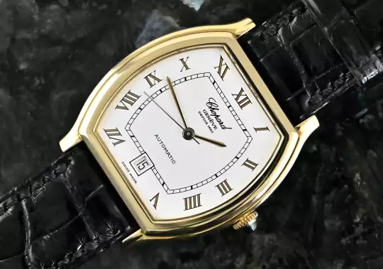 Chopard Tonneau 2247 Date Automatic yellow gold Full Set 2002 photo 1