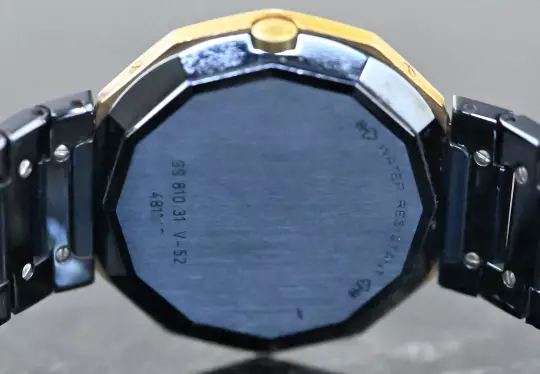 Corum rare Admiral's Cup 99.810.31 V-52 blue Steel & Gold Full Set 1993 photo 4