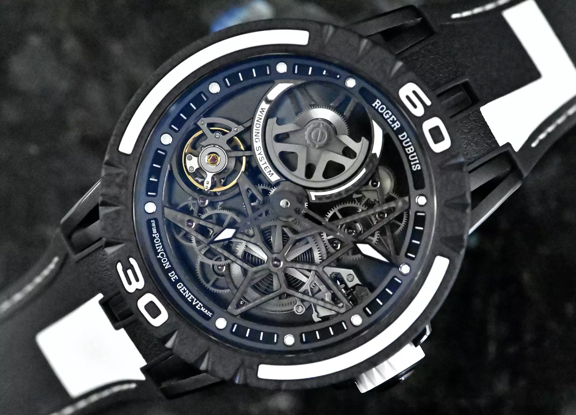 Roger Dubuis limited Excalibur Spider Pirelli RDDBEX0826 Titan unworn Full Set