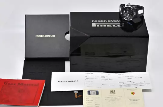 Roger Dubuis limited Excalibur Spider Pirelli RDDBEX0826 Titan unworn Full Set photo 9