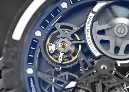 Roger Dubuis limited Excalibur Spider Pirelli RDDBEX0826 Titan unworn Full Set photo 10