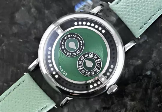 MB&F M.A.D.2 green Automatic caliber G101 Steel unworn Full Set with QR code photo 13