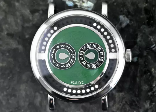 MB&F M.A.D.2 green Automatic caliber G101 Steel unworn Full Set with QR code photo 2