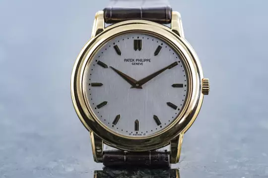 Patek Philippe Calatrava 5032 yellow gold double sealed Patek Service May 2026 photo 14