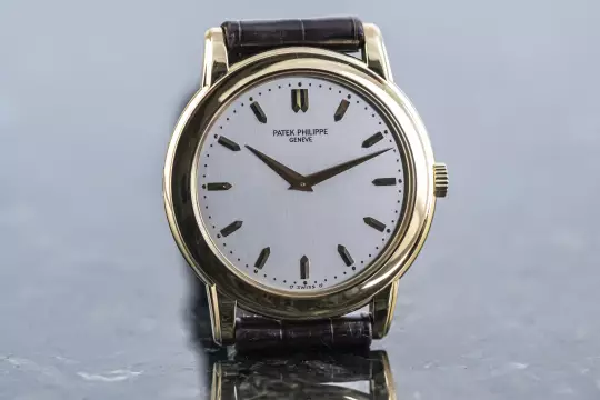Patek Philippe Calatrava 5032 yellow gold double sealed Patek Service May 2026 photo 21