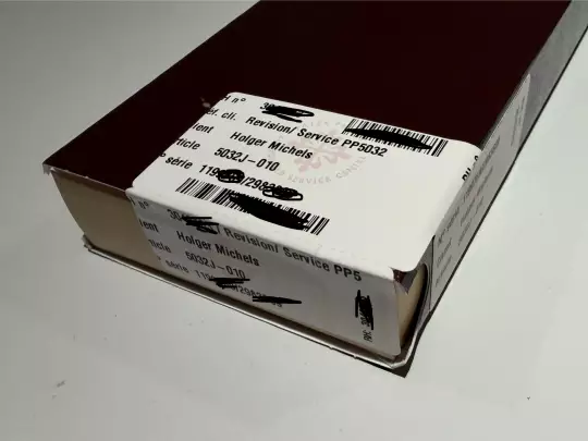 Patek Philippe Calatrava 5032 yellow gold double sealed Patek Service May 2026 photo 4