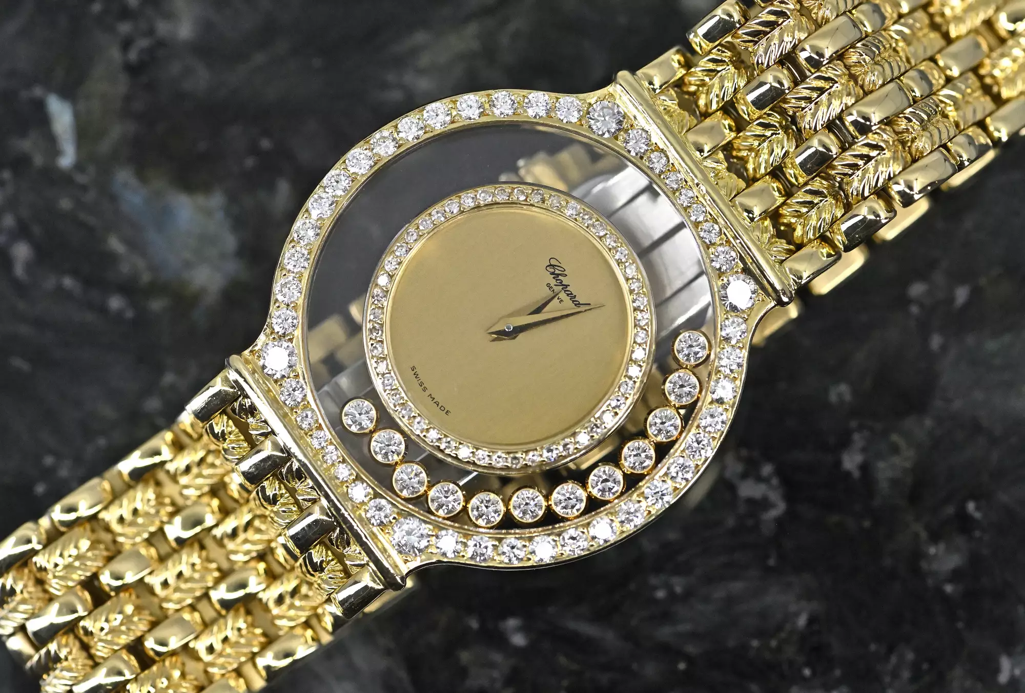 Chopard Happy Diamonds 212856 original yellow gold bracelet Chopard Service 2026