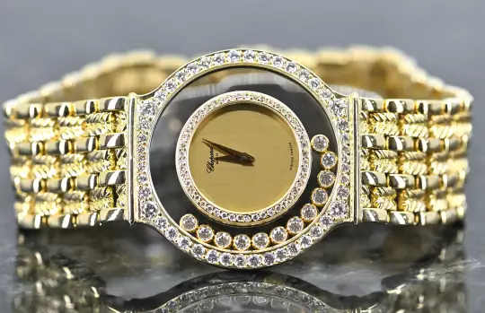 Chopard Happy Diamonds 212856 original yellow gold bracelet Chopard Service 2026 photo 2