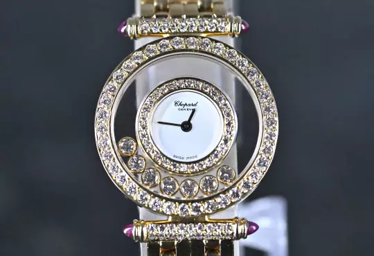 Chopard Lady Happy Diamonds 4993 original yellow gold bracelet  photo 9