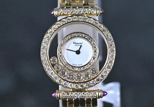 Chopard Lady Happy Diamonds 4993 original yellow gold bracelet  photo 4