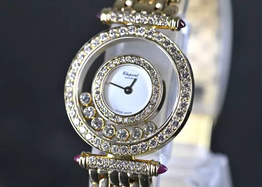 Chopard Lady Happy Diamonds 4993 original yellow gold bracelet  photo 6