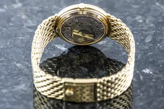Patek Philippe Perpetual Calendar 3945 yellow gold double sealed PP service 2026 photo 18