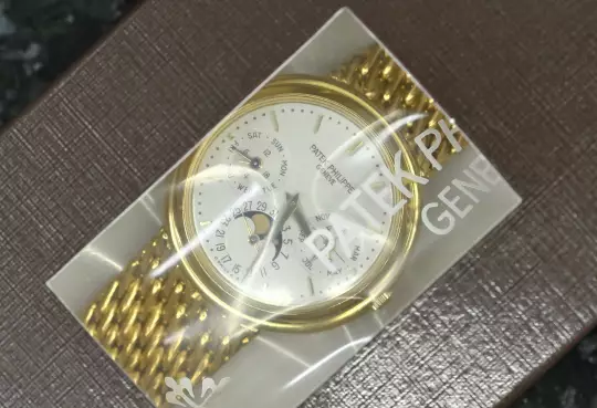 Patek Philippe Perpetual Calendar 3945 yellow gold double sealed PP service 2026 photo 25