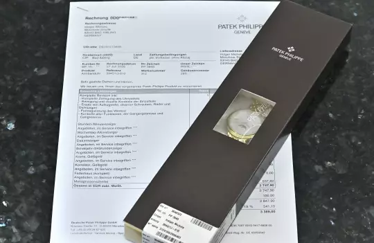 Patek Philippe Perpetual Calendar 3945 yellow gold double sealed PP service 2026 photo 3