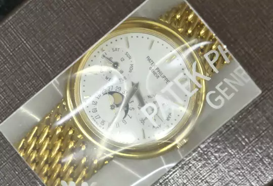 Patek Philippe Perpetual Calendar 3945 yellow gold double sealed PP service 2026 photo 1